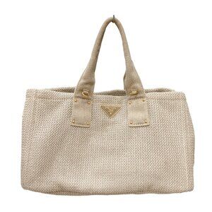 PRADA Beige Tote Bag
